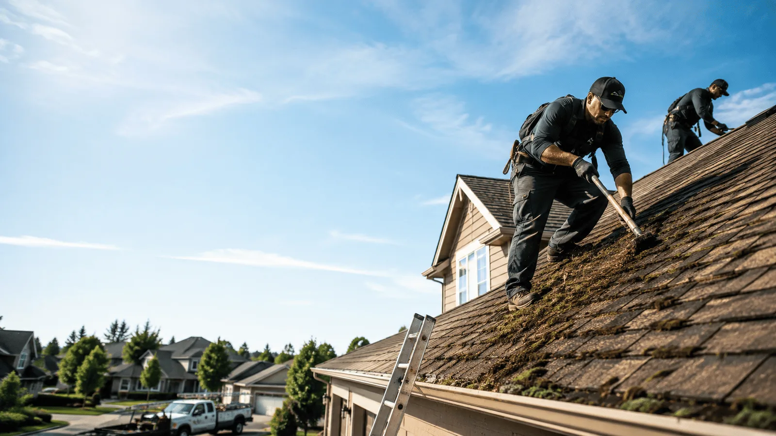 Roof Moss Removal in Bremen, OH near me